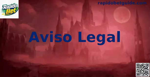 Aviso legal do Rapido Bet sobre jogos online no Brasil