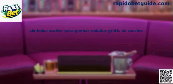 símbolos scatter rodadas grátis cassino