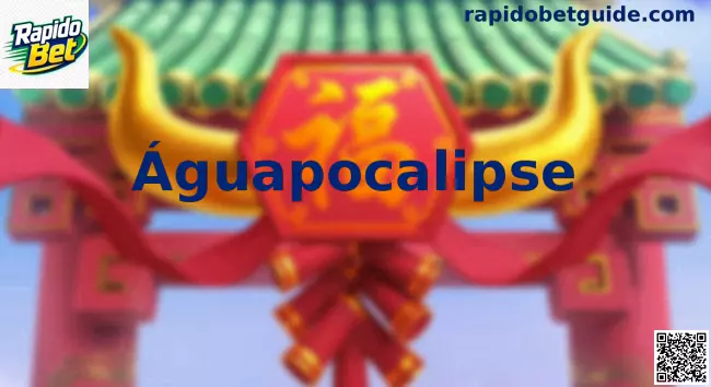 Águapocalipse Rapido Bet conceito visual