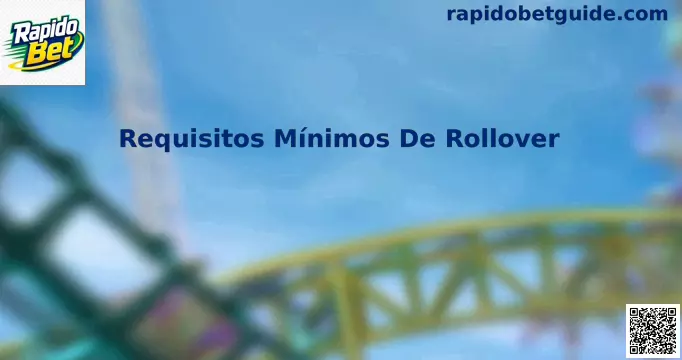 Ilustração explicativa sobre Requisitos Mínimos de Rollover em apostas online