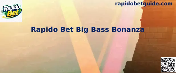 Interface temática do jogo Rapido Bet Big Bass Bonanza
