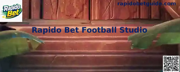 Interface ilustrativa do Rapido Bet Football Studio