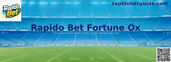 Interface ilustrativa do jogo Rapido Bet Fortune Ox