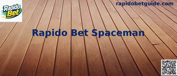 Interface ilustrativa do jogo Rapido Bet Spaceman