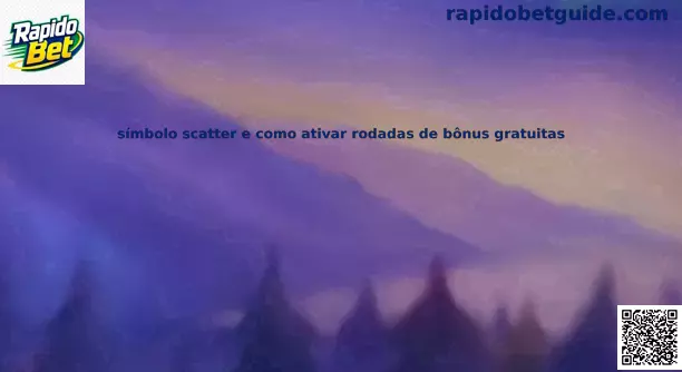 Símbolo Scatter e rodadas de bônus gratuitas