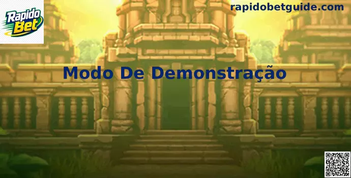 Interface Informativa do Modo de Demonstração Rapido Bet