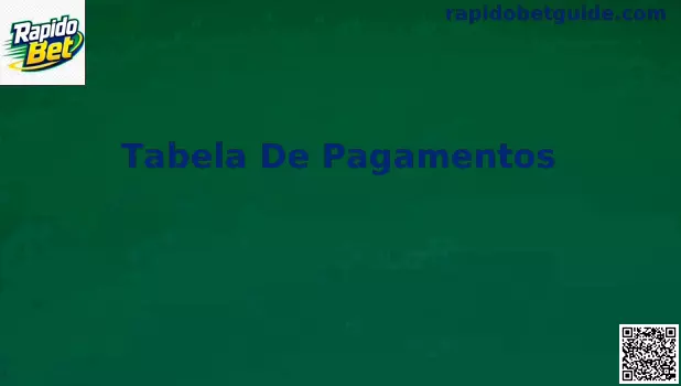 Tabela De Pagamentos Rapido Bet