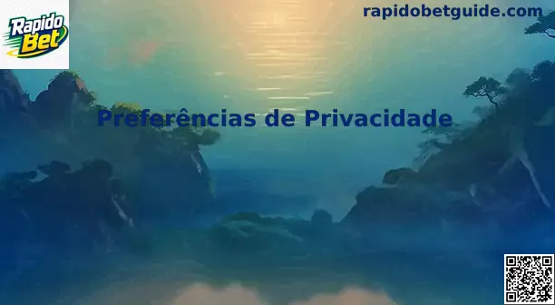 Preferências de privacidade e segurança de navegação em Rapido Bet